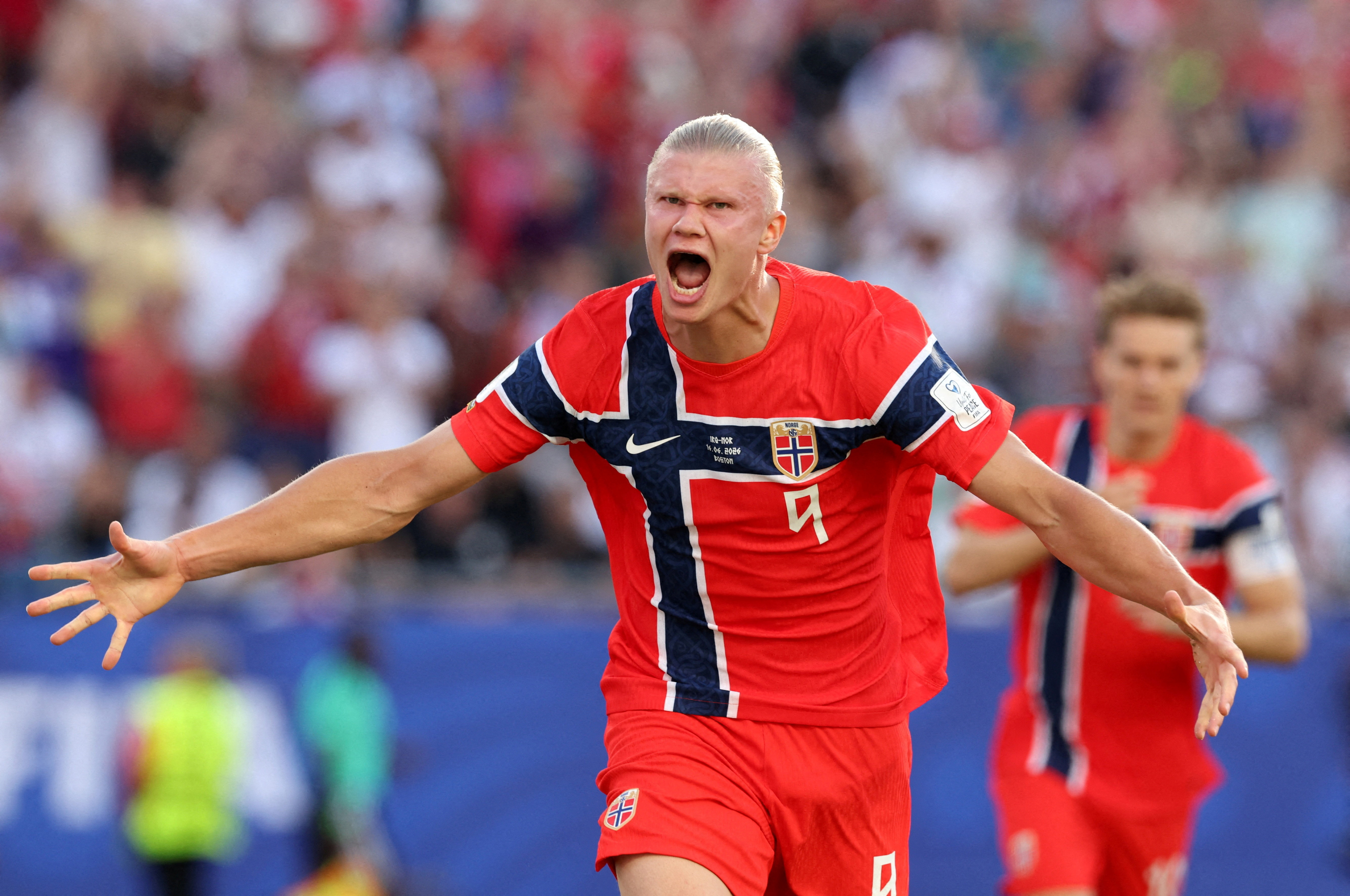With four goals in two games, Norway and Manchester City striker Erling Haaland is playing some of the best football of his illustrious career