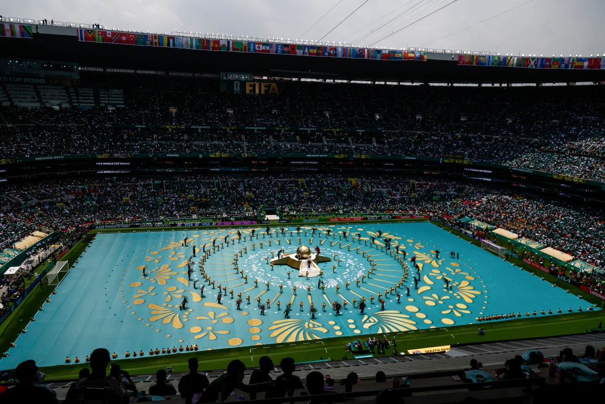 The opening ceremony stage in Mexico