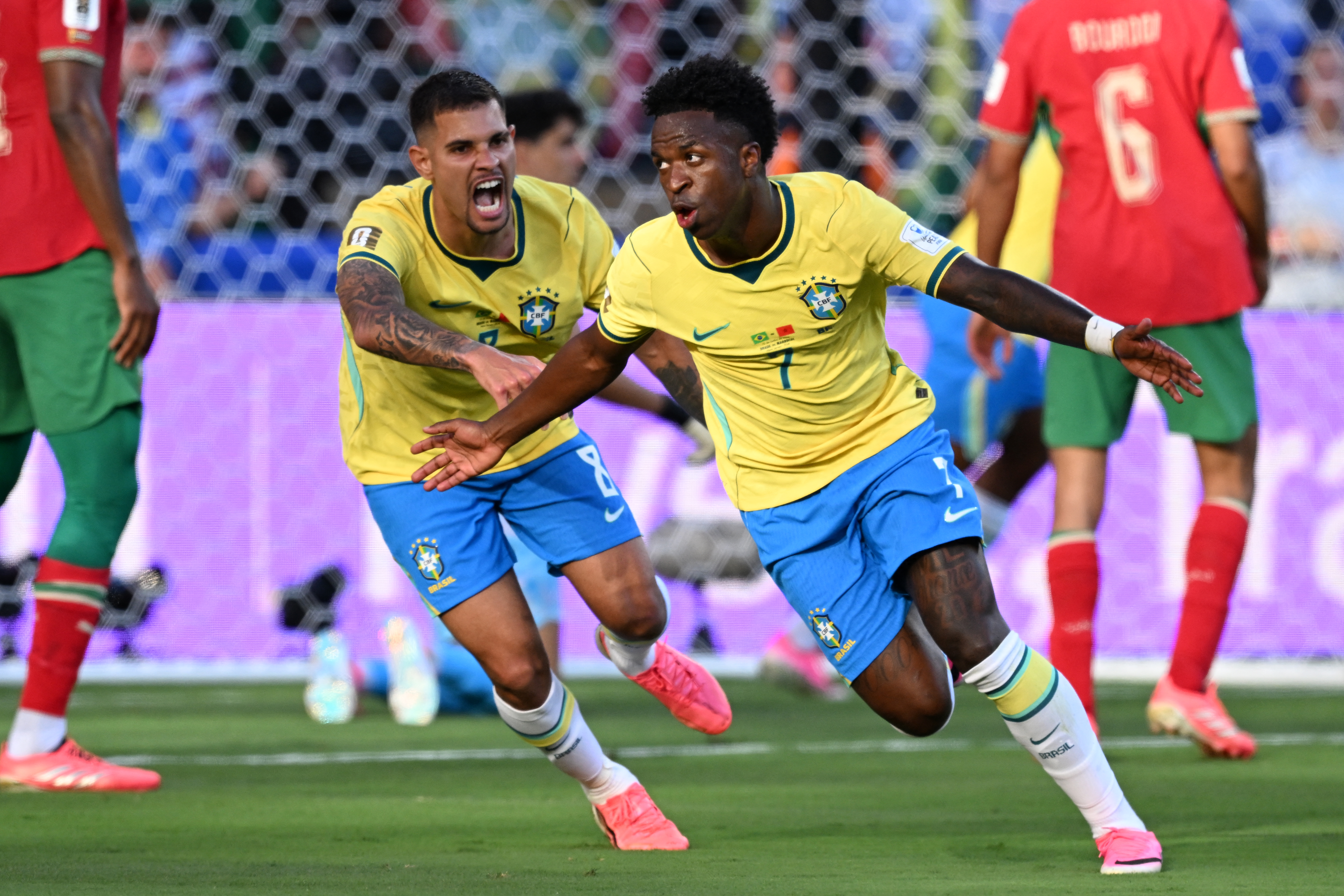 Vinicius Junior showed his importance to Brazil with a brilliant solo goal in the first half