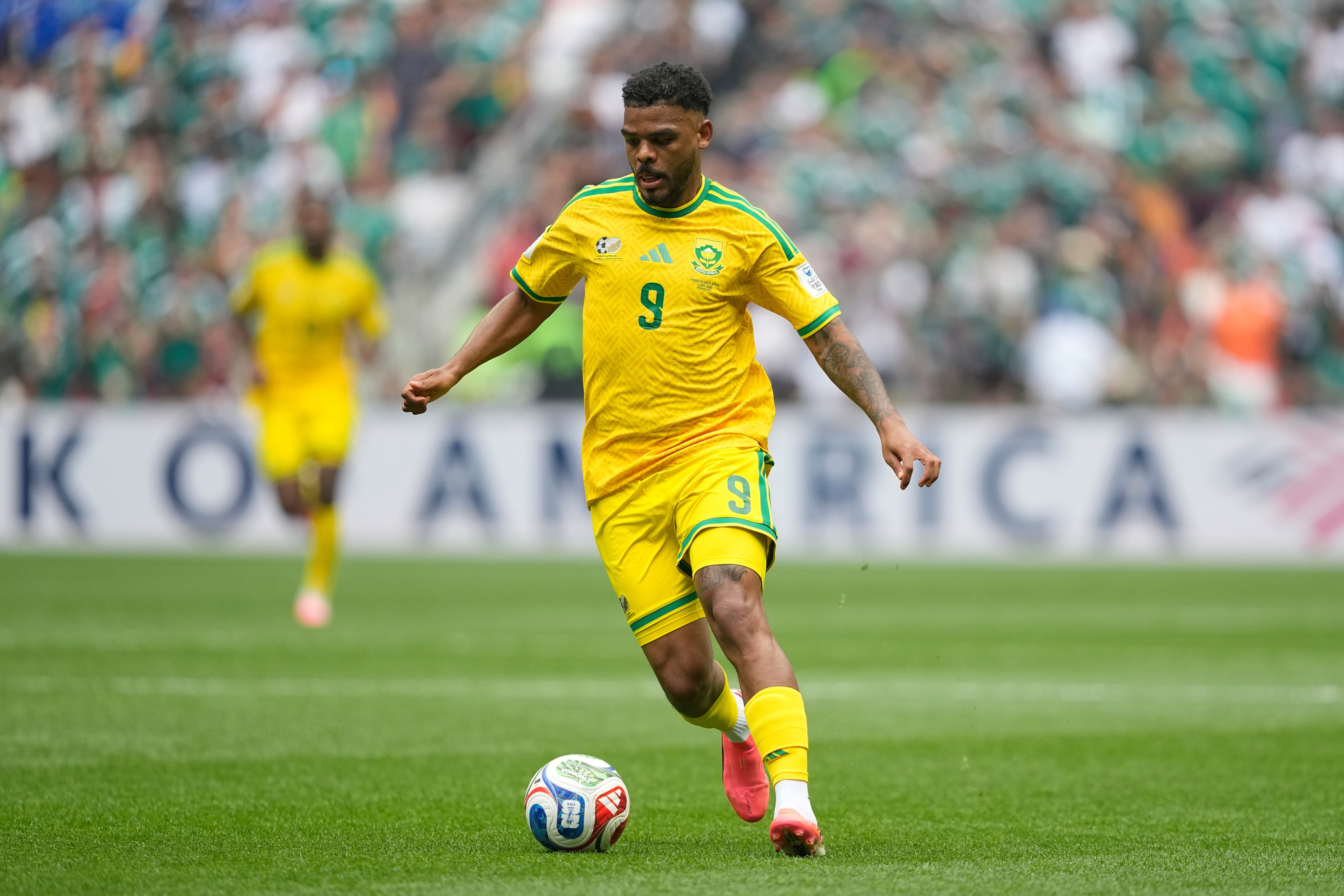 Lyle Foster and South Africa have it all to play for against Czechia in their second group match at the World Cup 2026 [File: Natacha Pisarenko/AP]