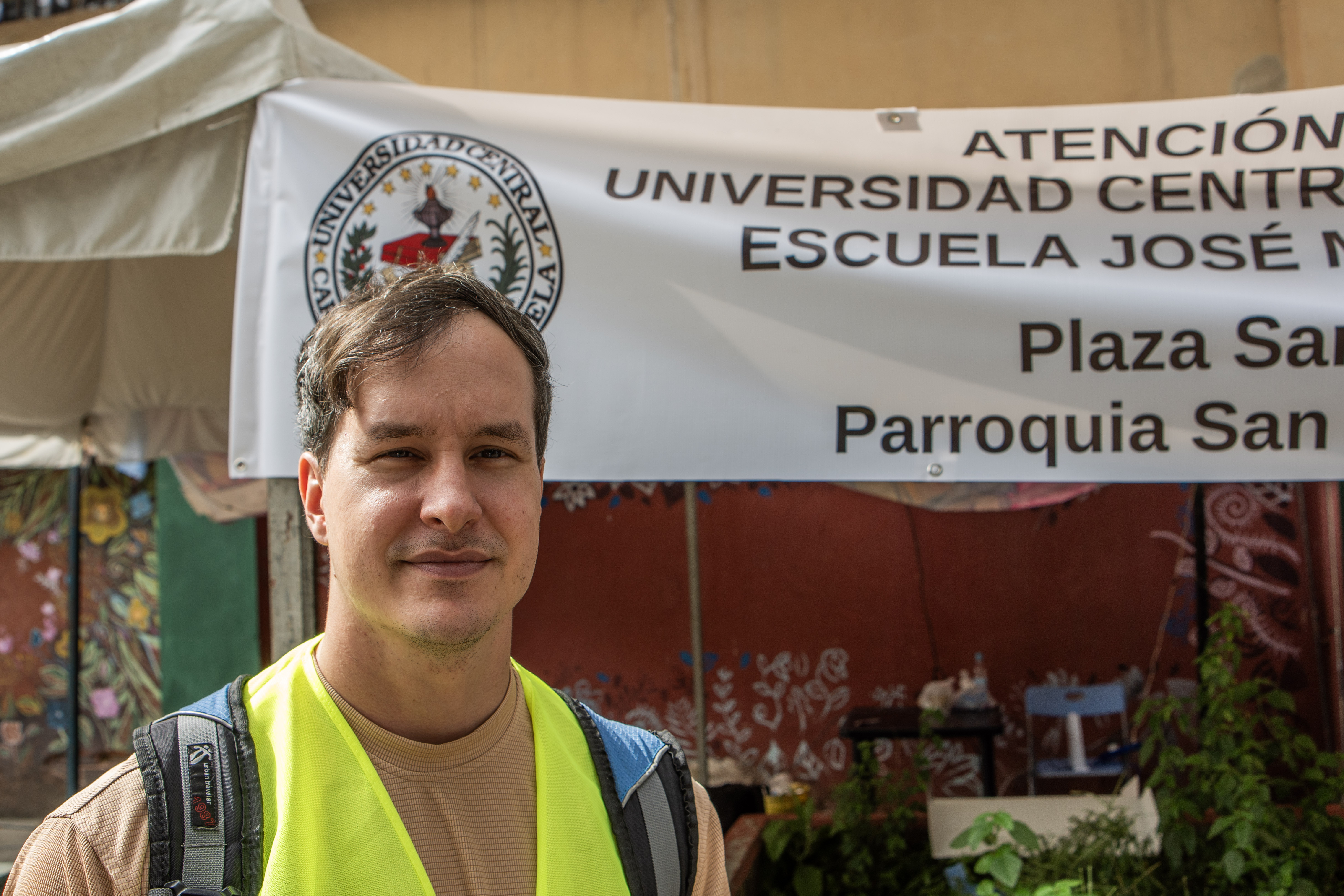 Doctor Jan Costa is a psychiatrist attending to earthquake victims in Caracas 