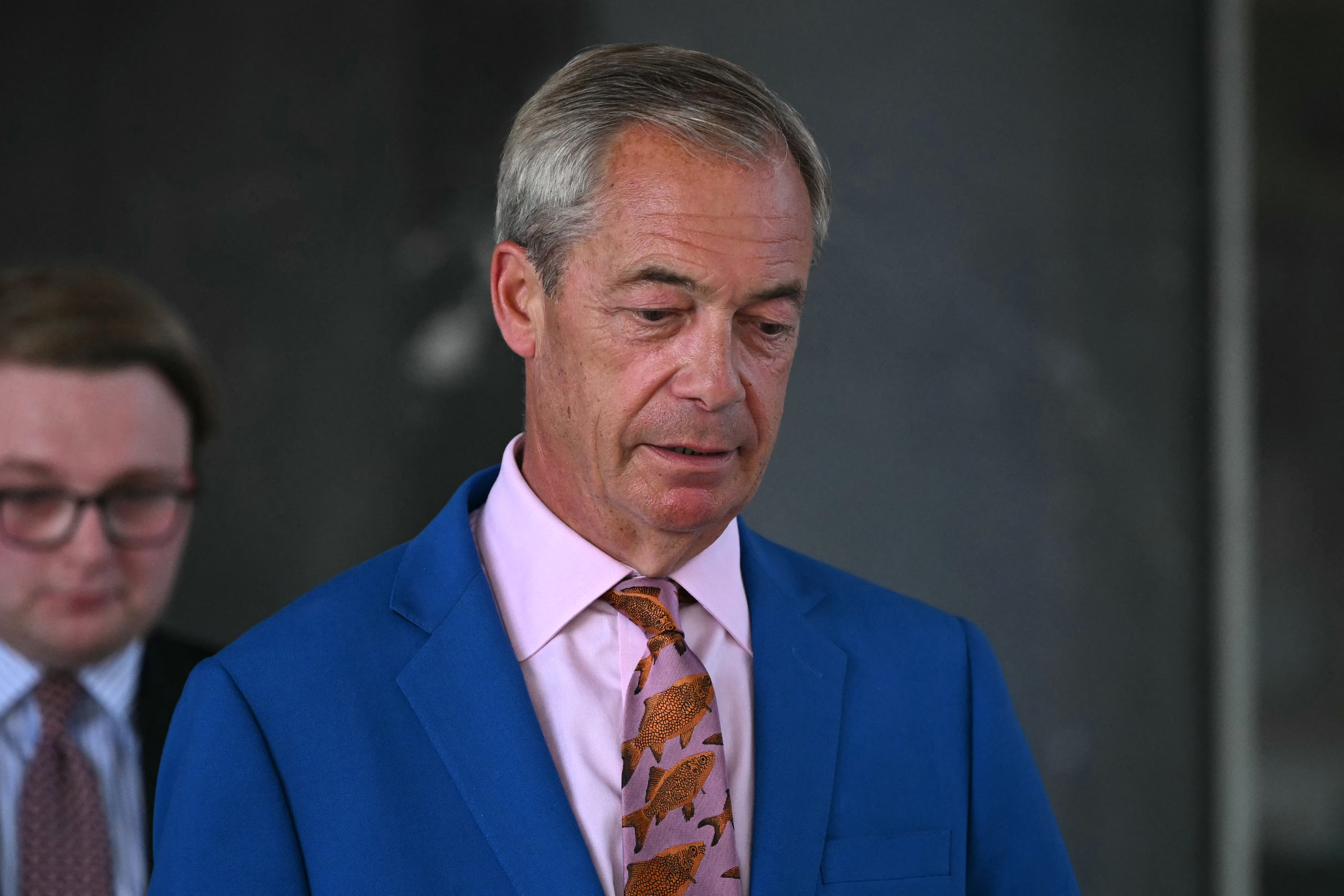 Reform UK Leader Nigel Farage