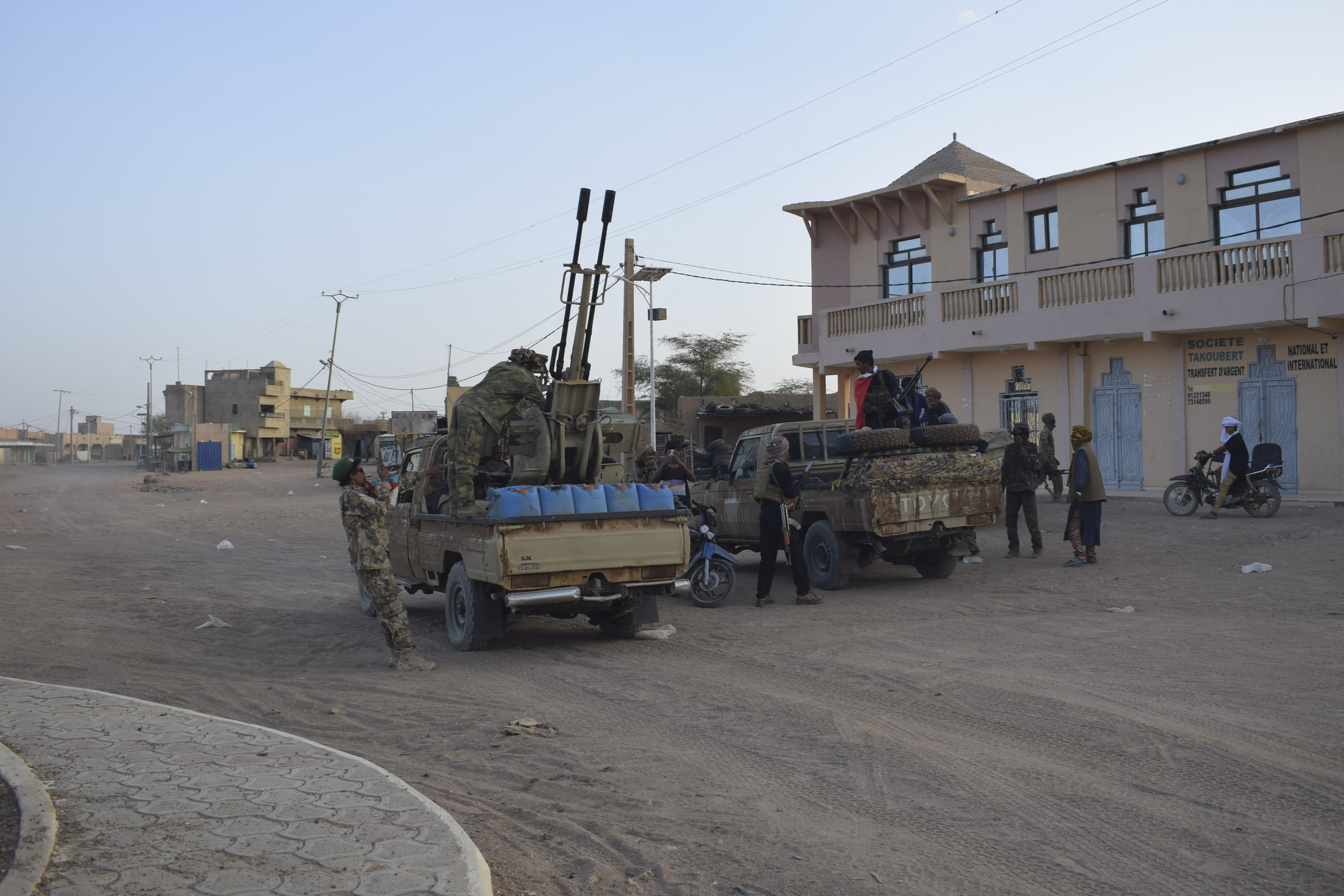The town of Anefis is located around 100 kilometres from the rebel-held city of Kidal