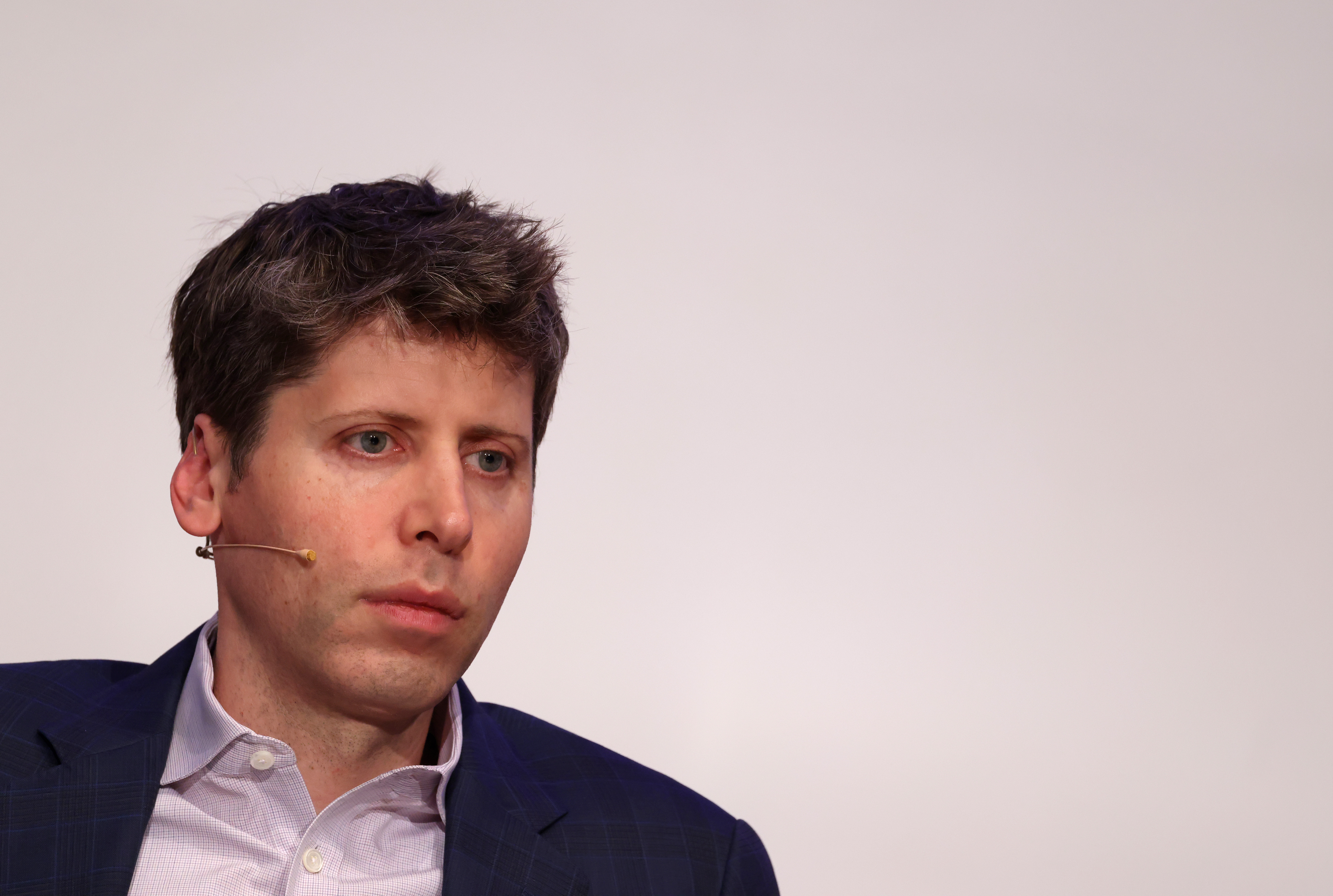 BERLIN, GERMANY - FEBRUARY 07: Sam Altman, co-founder and CEO of OpenAI, speaks during a panel discussion titled "The Age of AI" at the Technical University of Berlin on February 07, 2025 in Berlin, Germany. Altman said he predicts the pace of artificial intelligence's usefulness in the next two years will accelerate markedly compared to the last two years. (Photo by Sean Gallup/Getty Images)