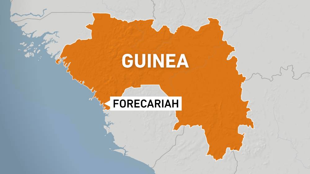 Guinea map