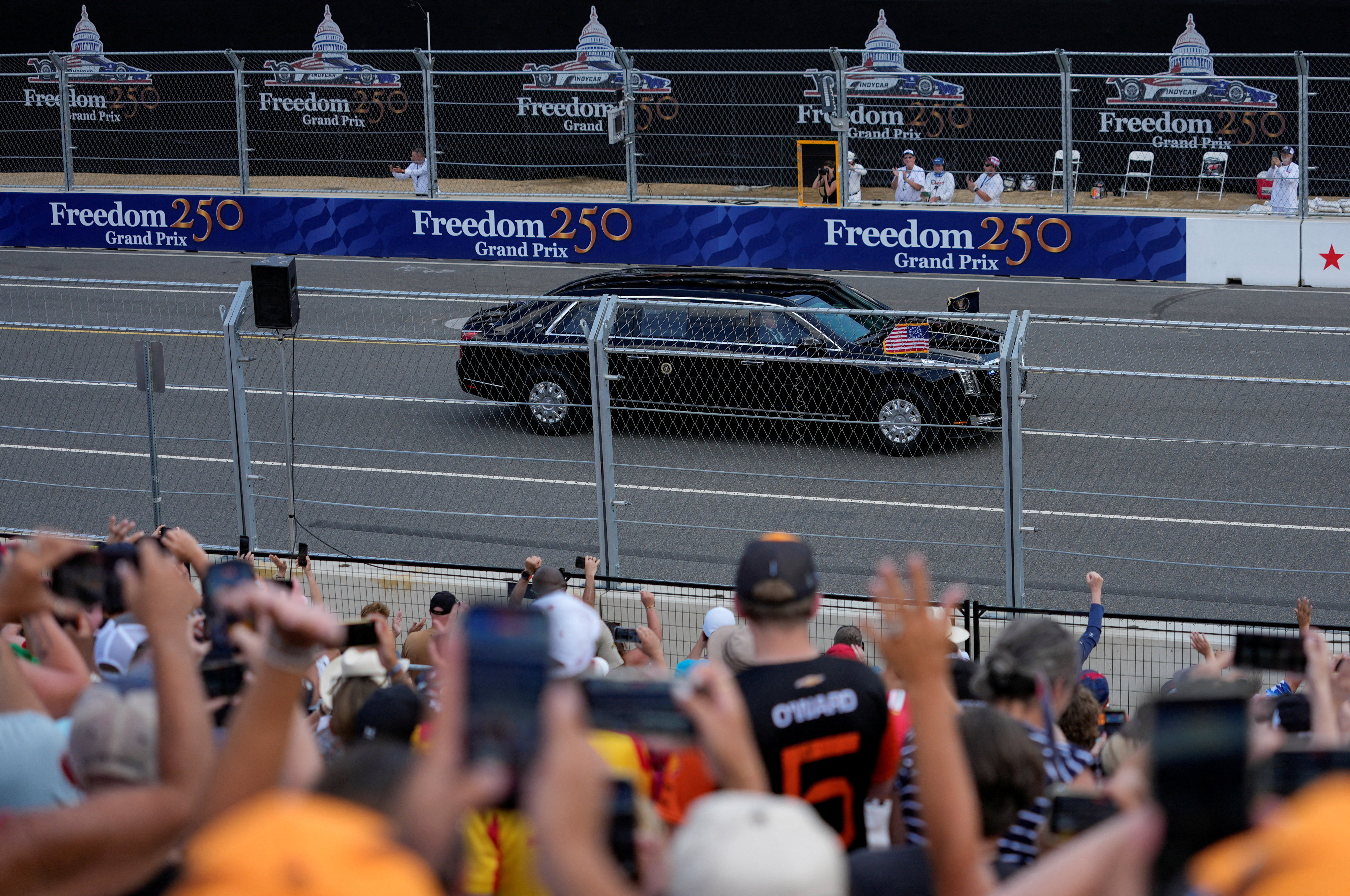 Freedom 250 IndyCar Trump