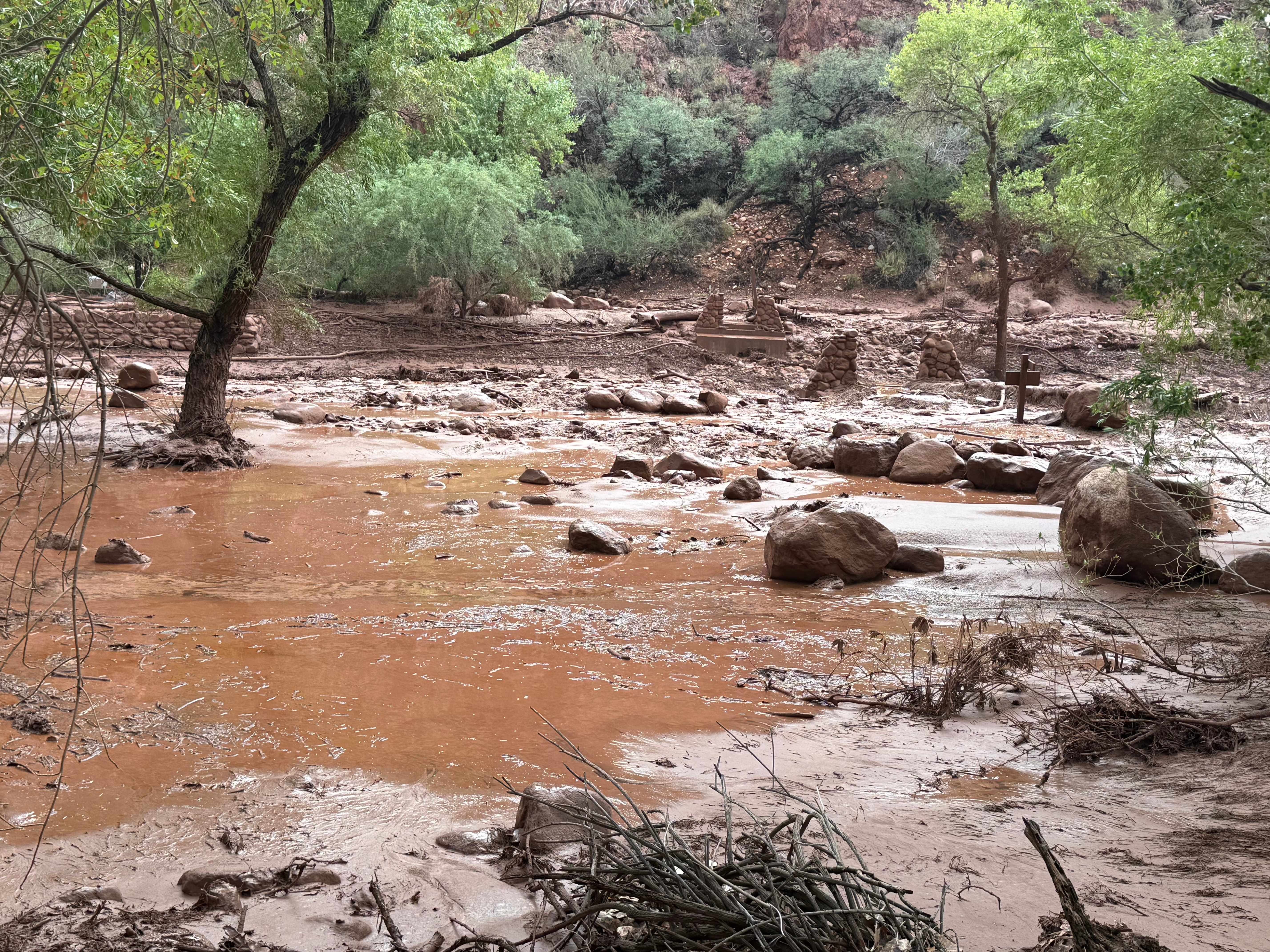 Flooding in the Grand Canyon