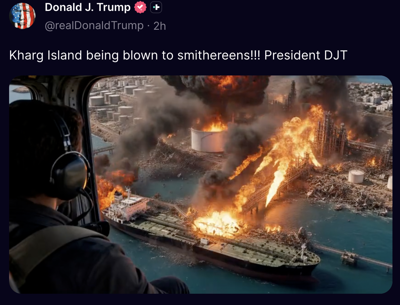 Screenshot of Truth Social post on US President Donald Trump’s account on August 31, 2026 [@realDonaldTrump]