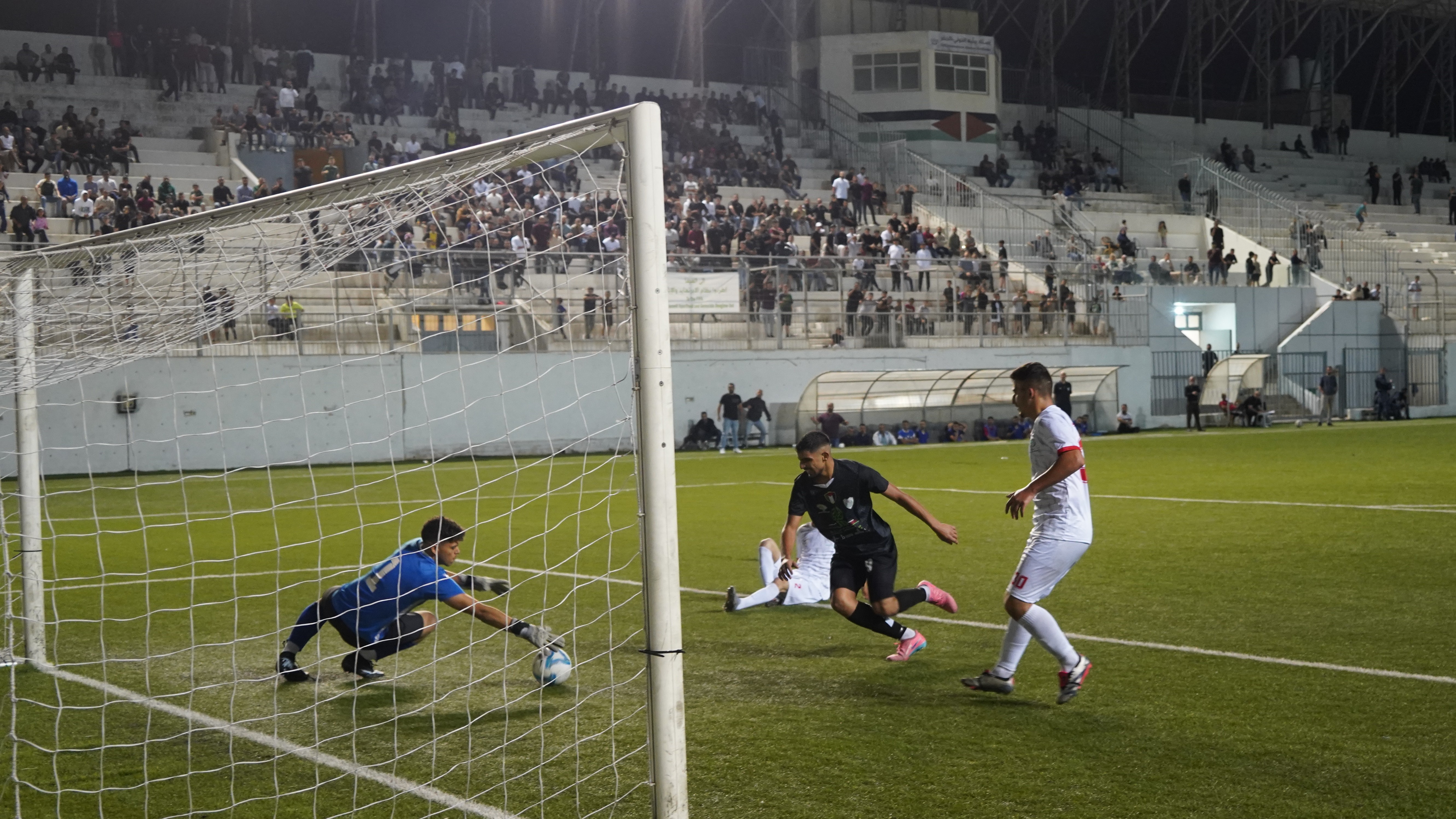 At the Thousand Martyrs Cup at al-Khader Stadium, Arab Orthodox Beit Jala takes on Dheisheh Youth as football returns across Palestine for the first time since war began in October 2023