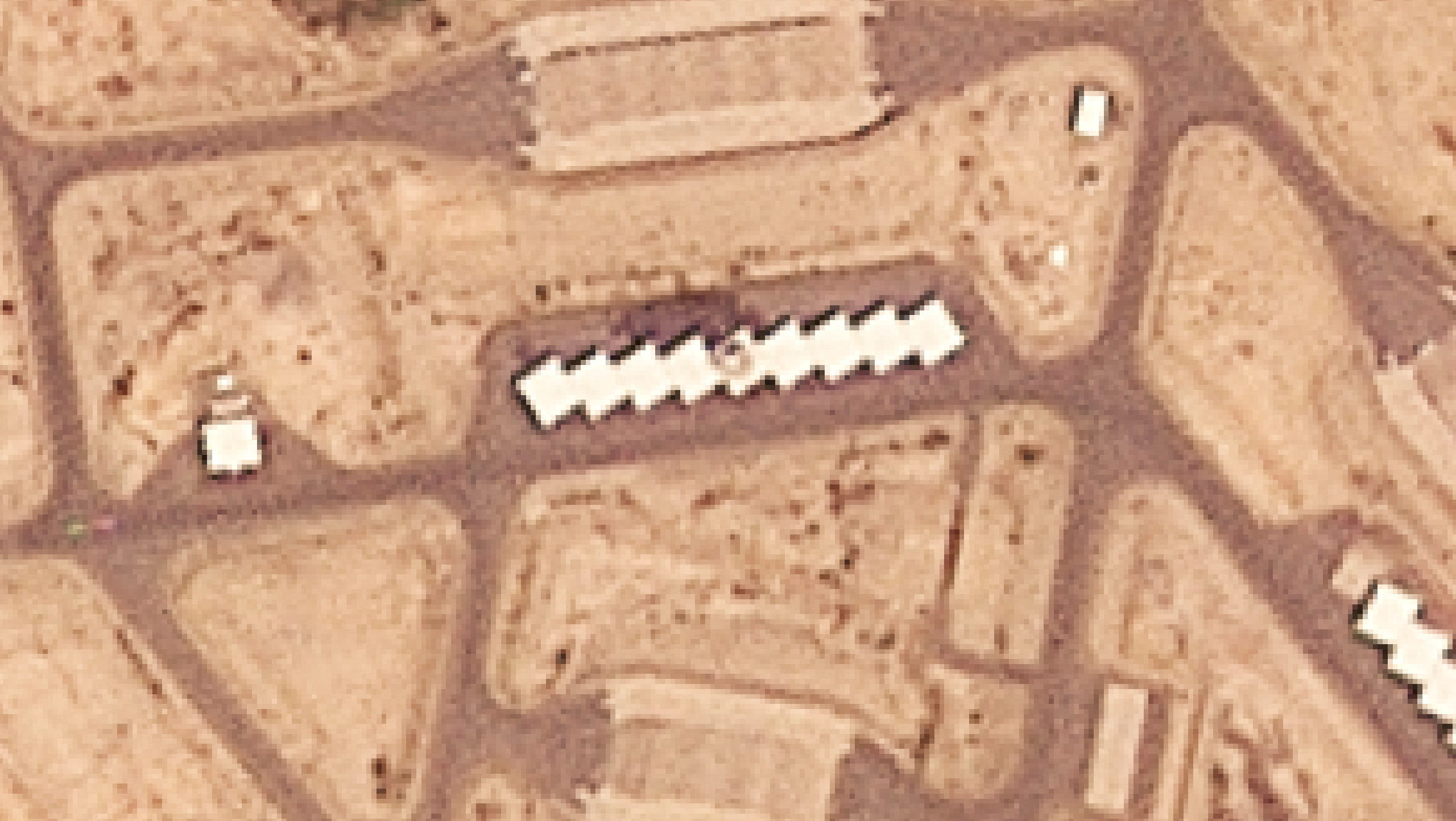 A satellite image appears to show damage to the King Khalid Airbase at Saudi Airbase that Houthis claimed to have attacked on September 8, in this handout picture obtained by Reuters on September 9, 2026. The Saudi government’s media office did not immediately respond to a request for comment. 2026 PLANET LABS PBC/Handout via REUTERS THIS IMAGE HAS BEEN SUPPLIED BY A THIRD PARTY. MANDATORY CREDIT.