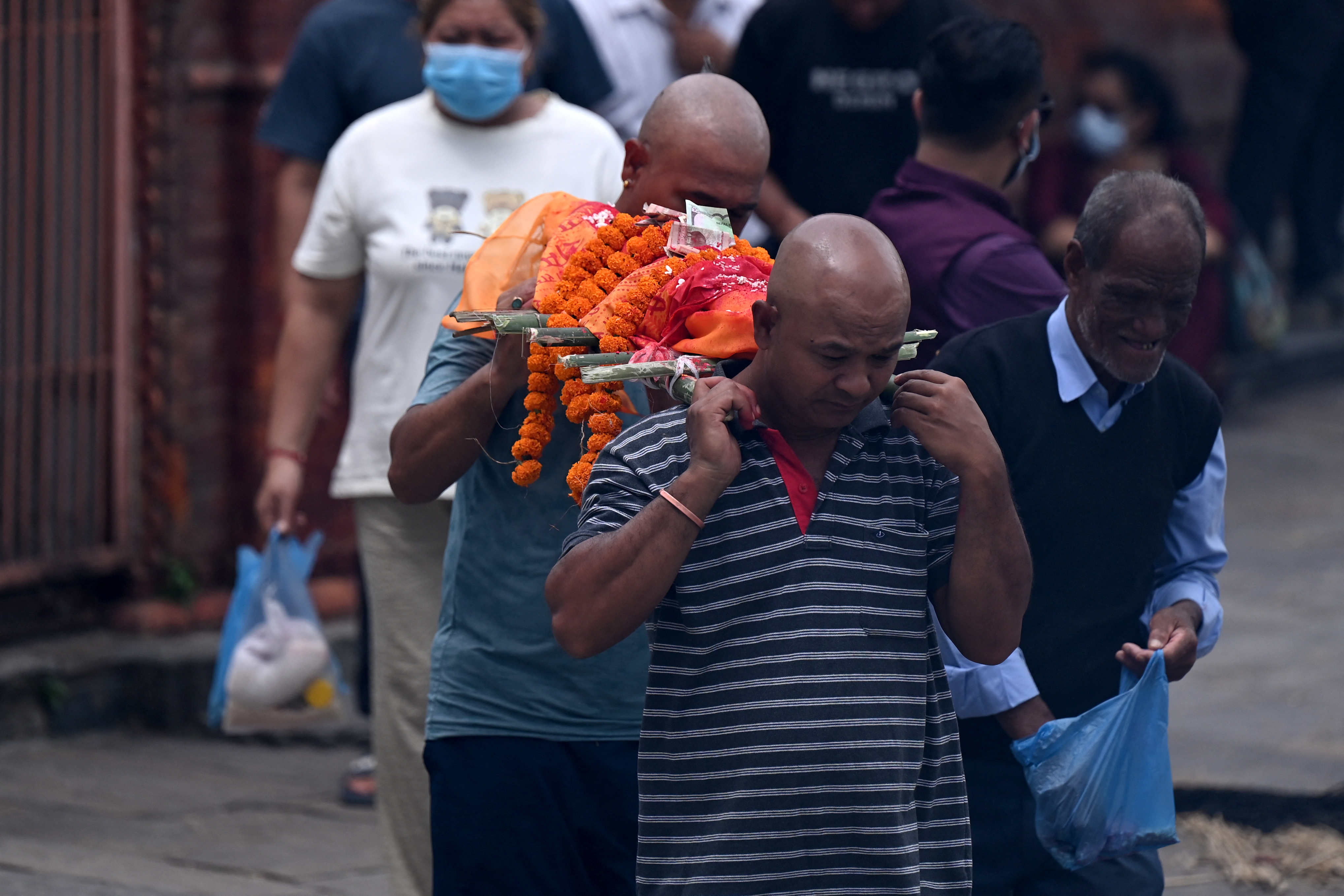 Nepal symbolic funeral
