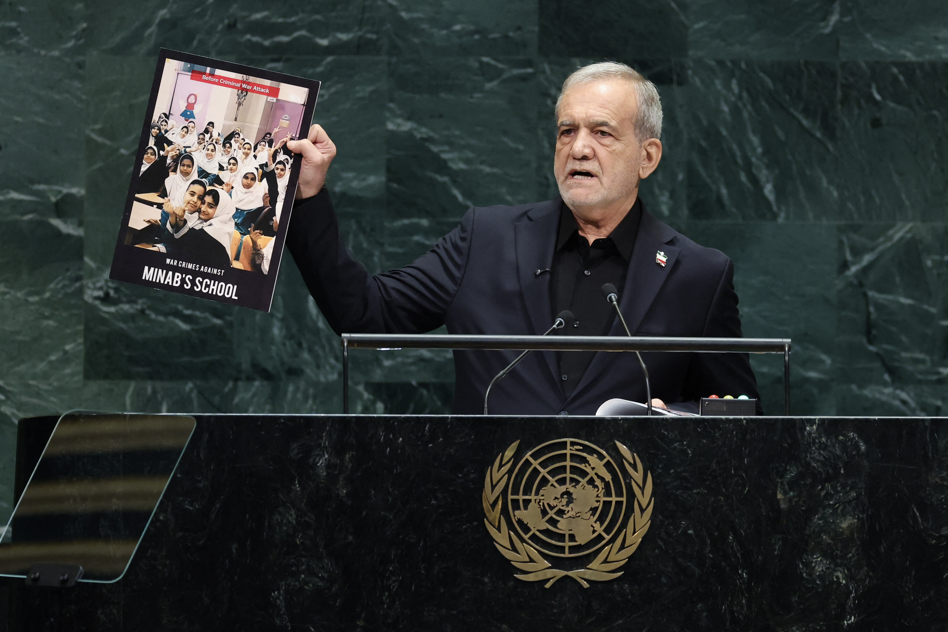 Iran's President Masoud Pezeshkian