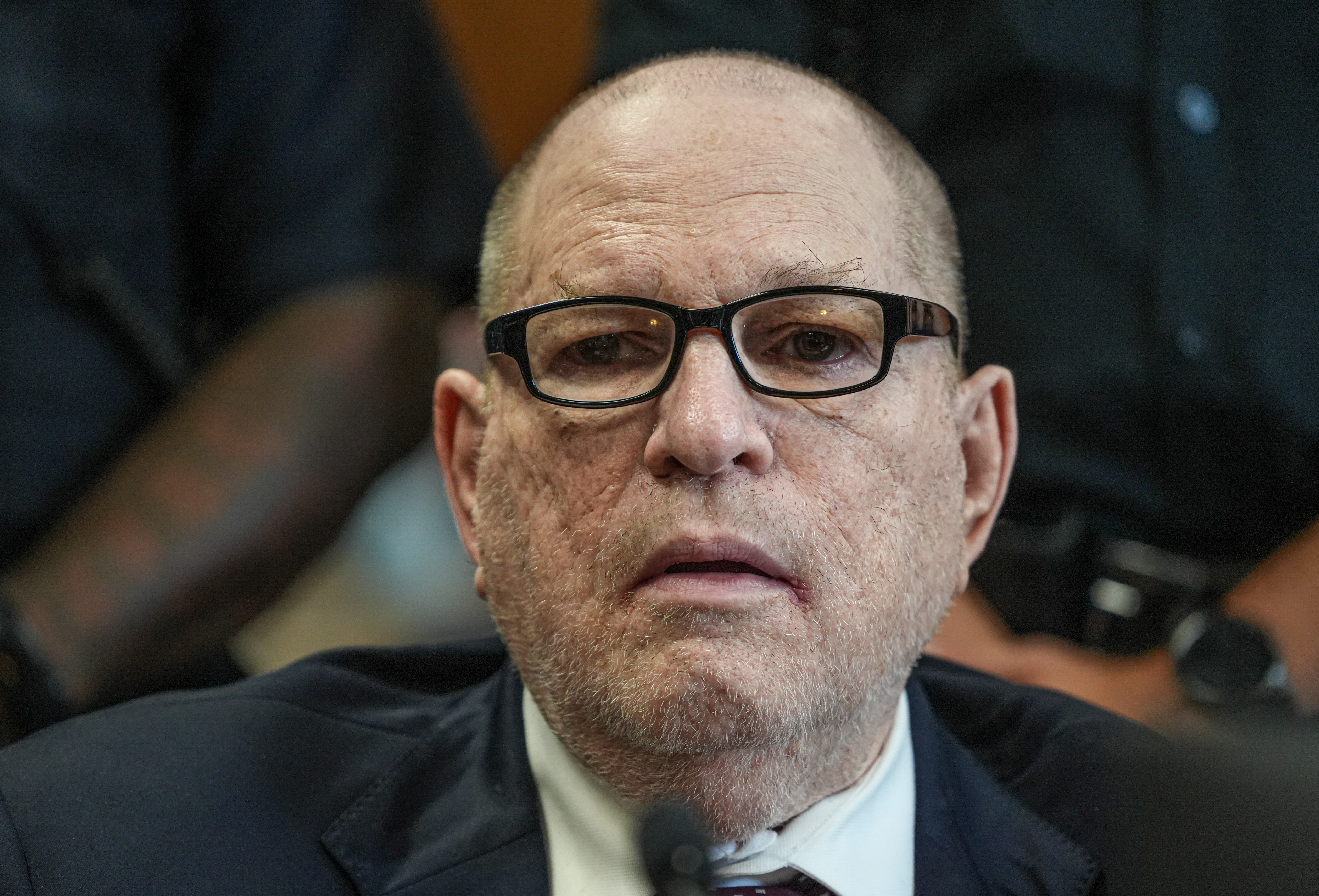 Harvey Weinstein appears in Manhattan Supreme Court to be sentenced for sexually assaulting Miriam Haley, in New York on September 23, 2026.
