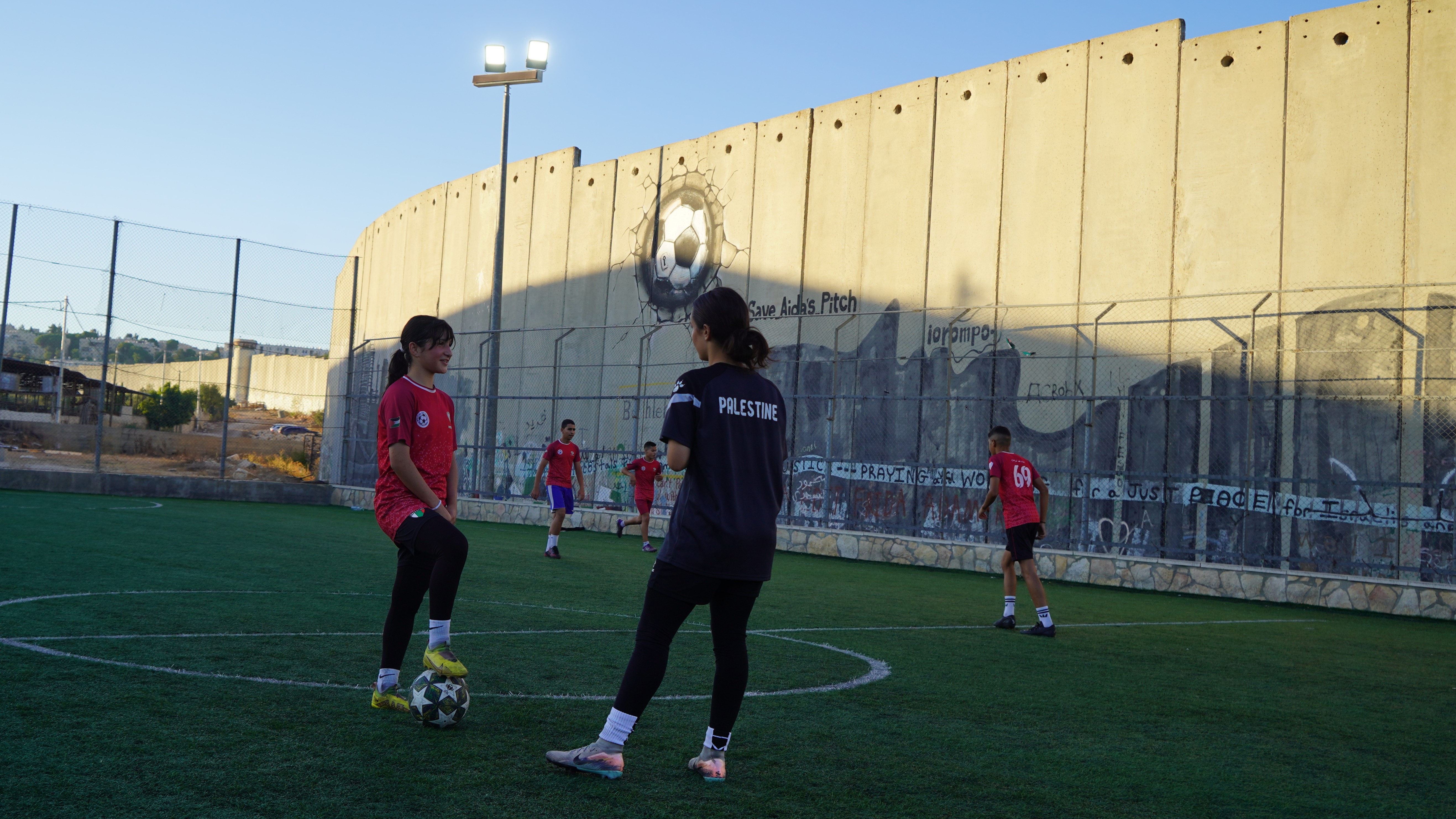 Aida football pitch