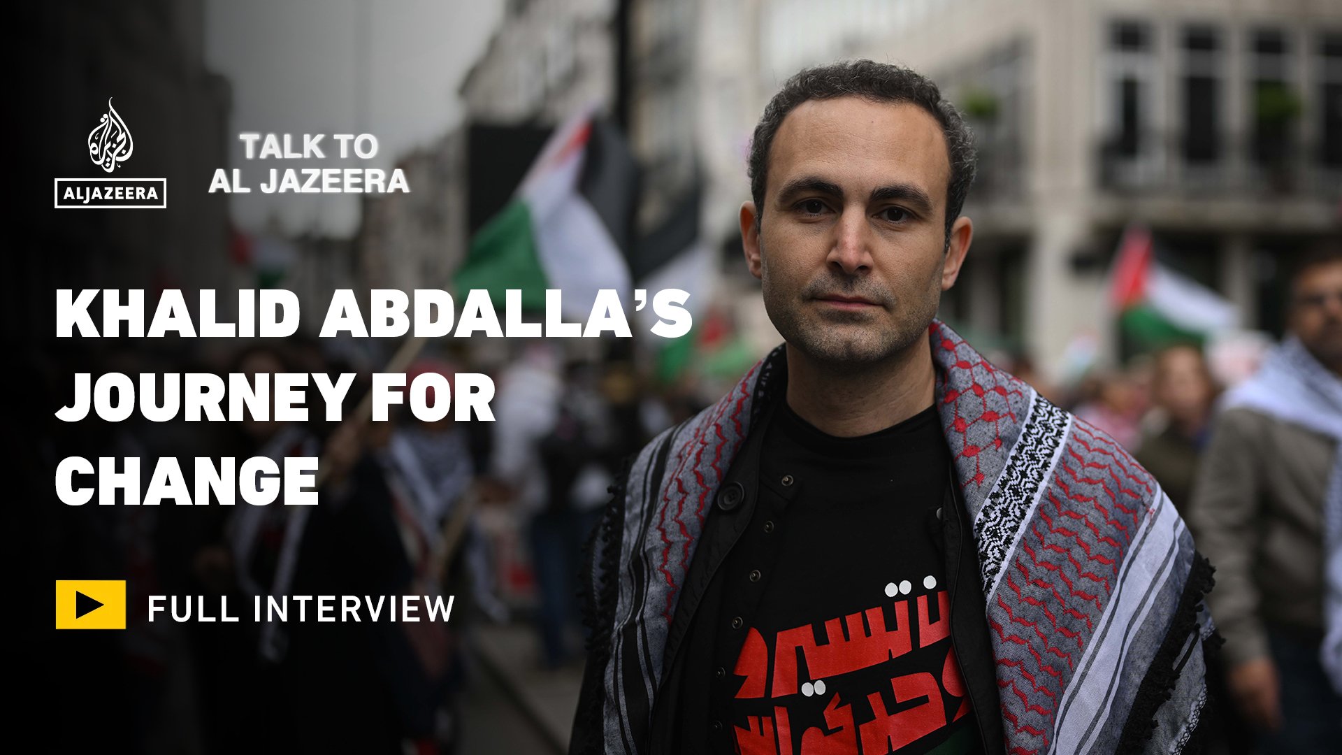 Khalid Abdalla’s journey for change.